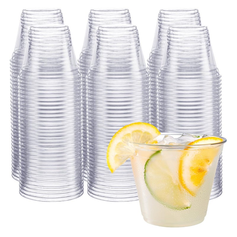 Comfy Package [9 oz. - 300 Pack PET Plastic Cups - Clear - Image 1