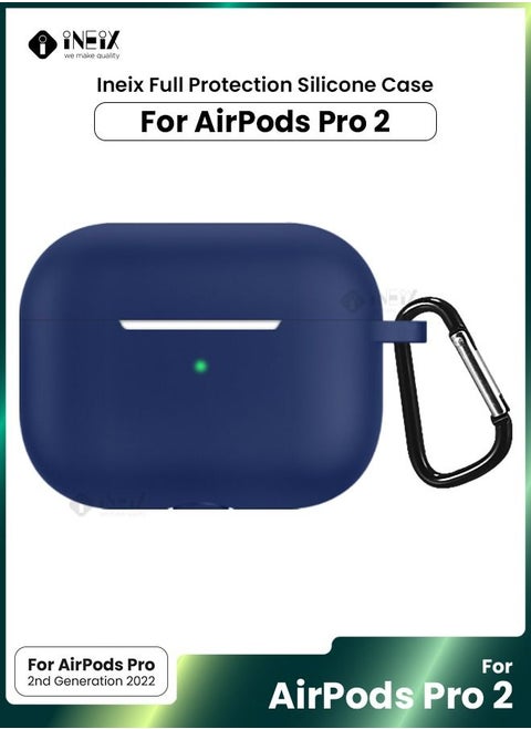 Silicone Case For Apple Airpod Pro 2 2nd Generation 2022-Dark Blue