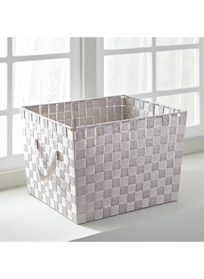 Home Box Strap Storage Basket 25 x 38 x 33 cm - Image 2