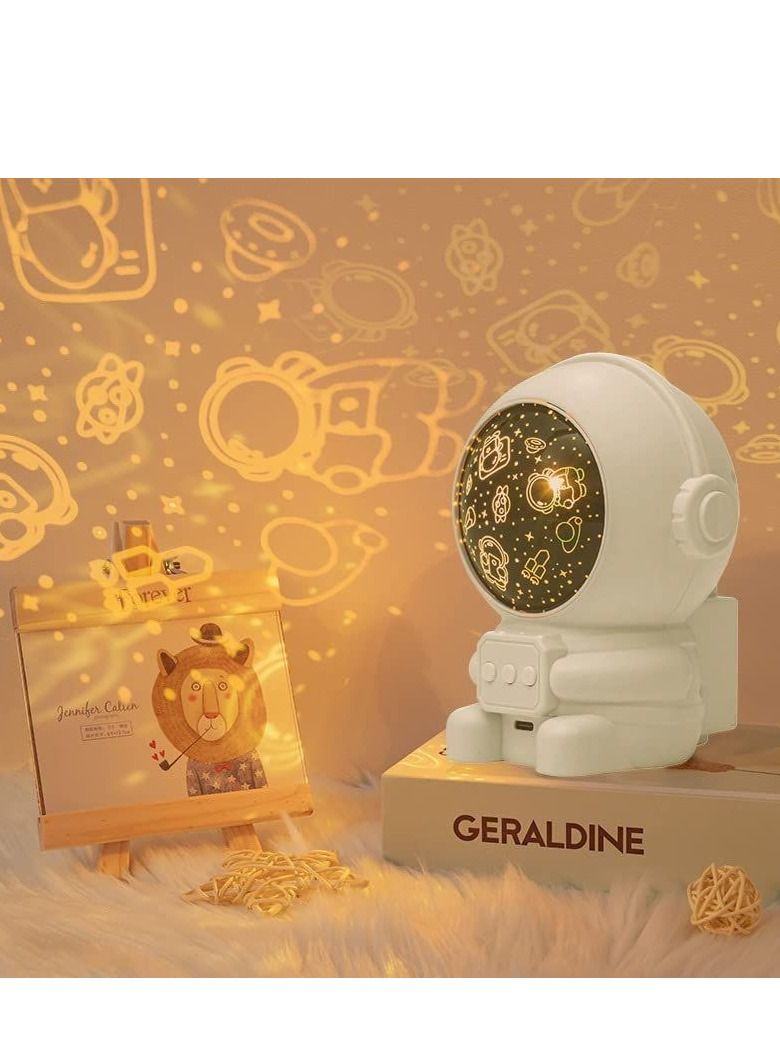 Cool Baby COOLBABY Astronaut Starlight Projector Creative Bedroom Atmosphere Astronaut Night Light - Image 1