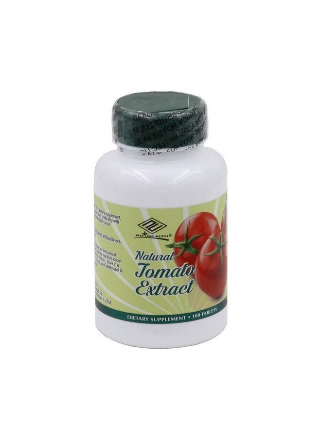 Nu-Health Natural Tomato Extract With Lycopene 100 Tablets - Image 1