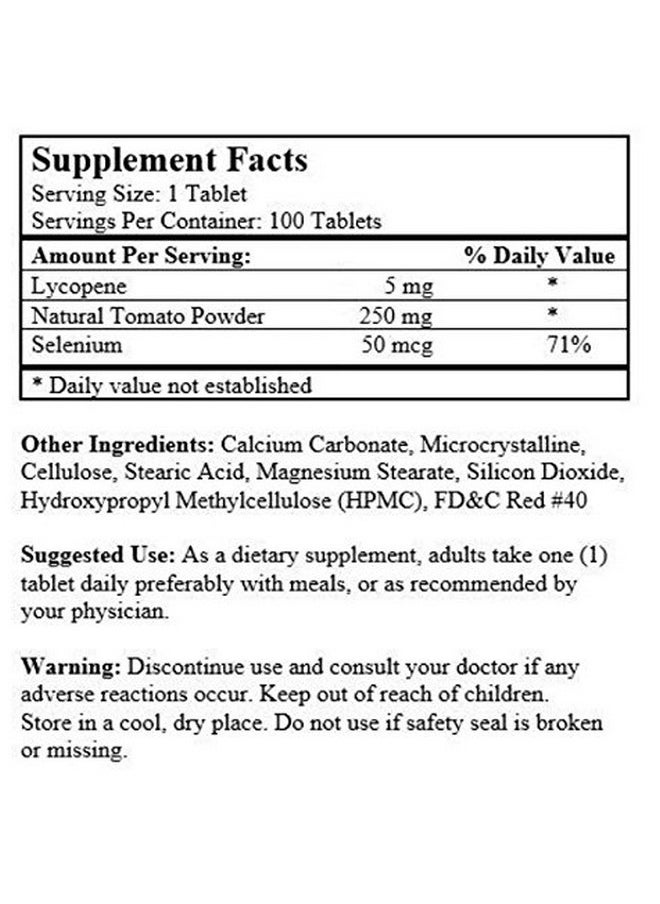 Natural Tomato Extract With Lycopene 100 Tablets - pzsku/Z55B55B1DA79376703211Z/45/_/1696916694/3edc0fbb-eb9f-47ba-9939-ade540649520