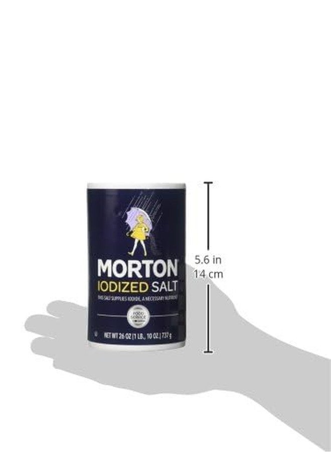 Morton Iodized Round, Food Service, 26 oz - Image 2