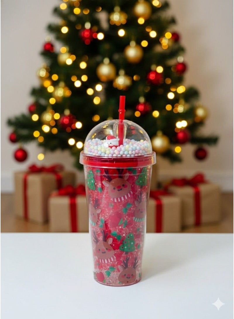 مج كوب كريسماس اشكال كريسماس بالشاليمو والبابلز كوب للمشروبات اشكال عيد الميلاد عدد 1 - Image 2