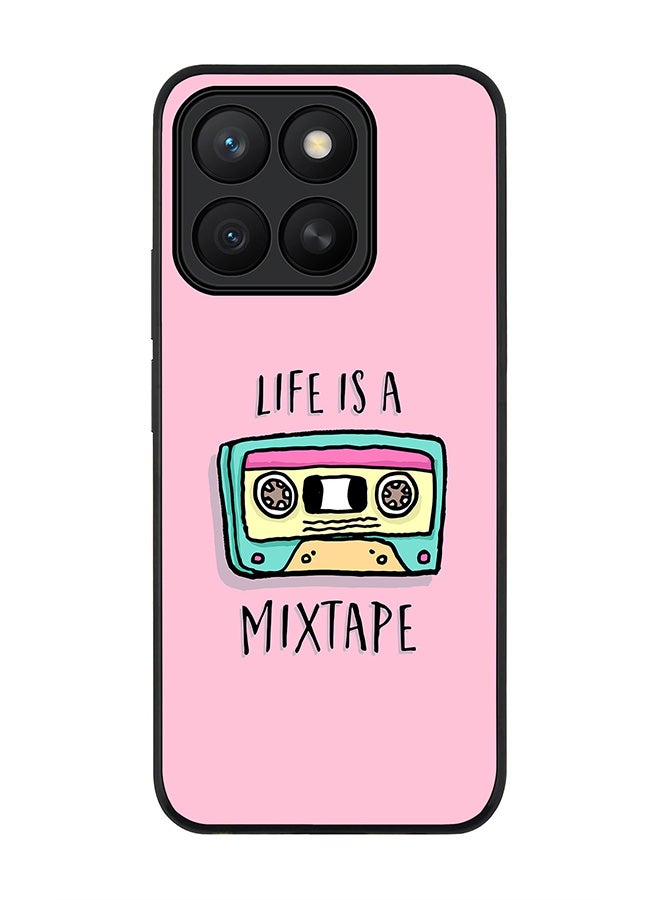 Stylizedd For Honor X8c Case,Slim fit Camera Protection, Shockproof Thin Phone cover  - Life is a mixtape