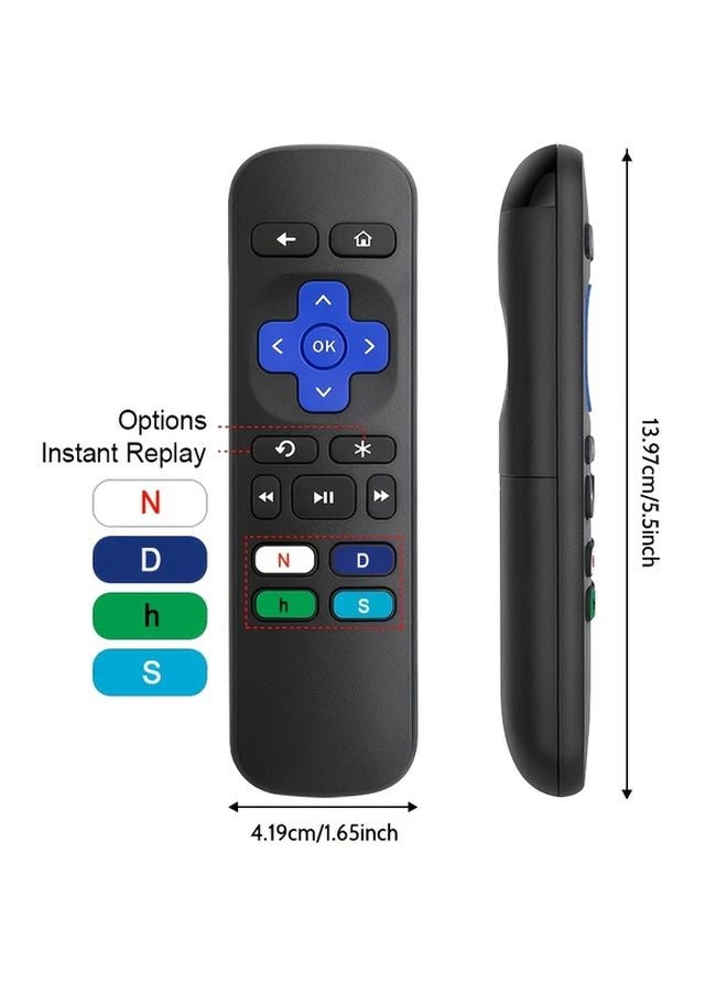 Roku Replacement Remote Control 1pc For Roku Box Express Premiere Player Stick TV - Image 3