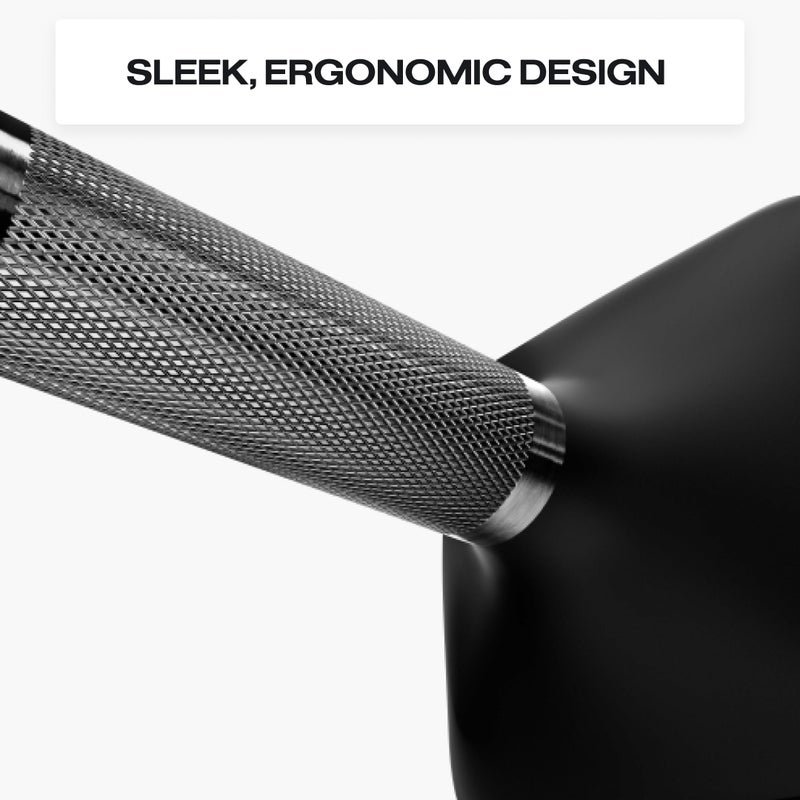 Peloton Dumbbells | Ergonomically Designed Pair of Cast Iron Weights With Urethane Coating and Nonslip Grip, Available in Set of Two - 20 pounds,black - Image 5