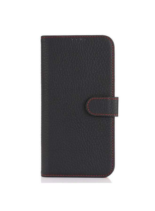 اس-توب جراب لهاتف iPhone 12 / 12 Pro من الجلد الأصلي مع محفظة بطاقات وغطاء هاتف MagSafe - Image 2