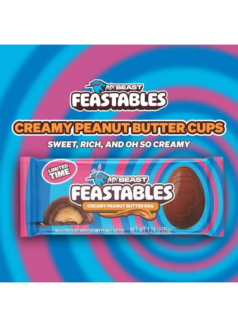 Buy Feastables Mr Beast Creamy Peanut Butter Egg Online | 15 Minutes  Instant Delivery | Fastest Delivery in Dubai, Abu Dhabi, Sharjah and the  UAE | noon Minutes