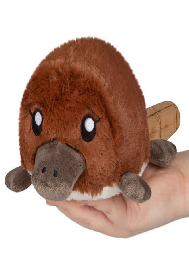 Squishable - Snugglemi Snackers Baby Platypus - 10 in - Soft Toy Collectible Stuffed Animal - Beans - Image 1