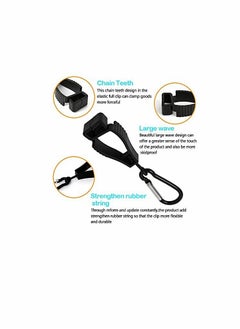 KASTWAVE 12 Pack Glove Grabber Clip Holder work Safety Clip Glove Keeper, Guard Labor Worker Glasses Helmets Hanger Clamp Grabber Catcher  - Image 2