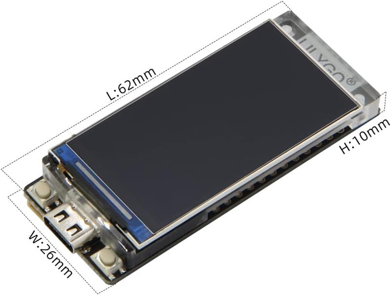 LILYGO لوحة تطوير T-Display-S3 ESP32-S3 مع شاشة LCD ST7789 بحجم 1.9 بوصة من TTGO - Image 5