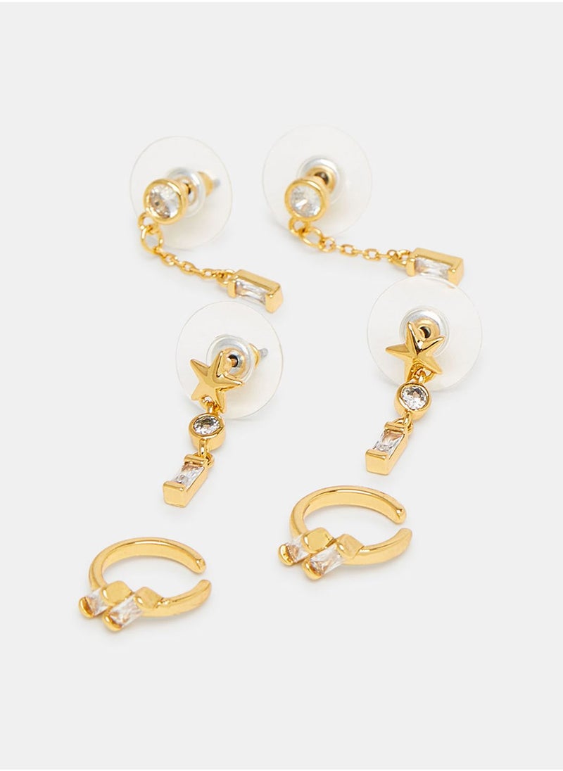 ALDO - Ashperger Earrings (Pack Of 3) - Image 1