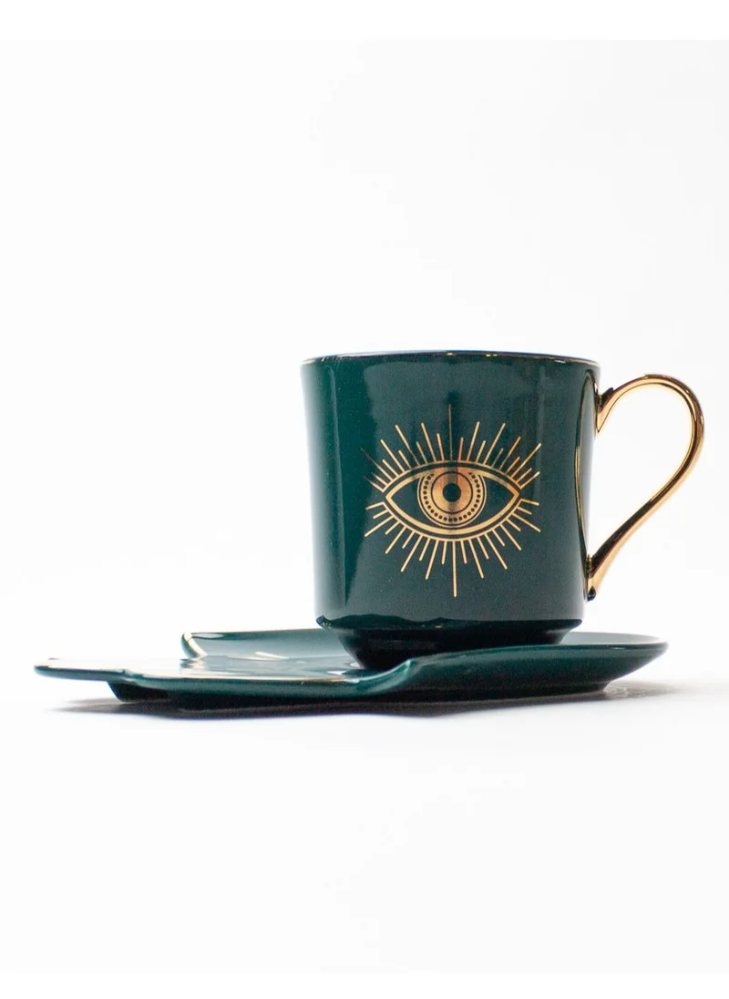 Prickly Pear Aala Mug and Saucer Set