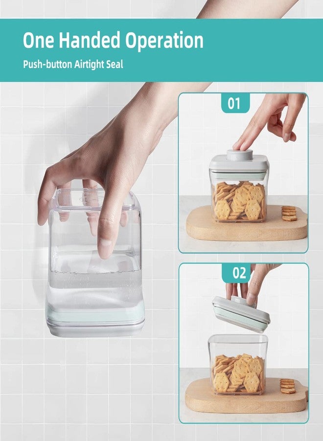 أنكو علبة حبوب أنكو محكمة الإغلاق، سعة 3300 مل لكل علبة، علب حبوب كبيرة مع مغارف، موزع علبة تخزين طعام مثالي للحبوب والدقيق والمعكرونة والأرز، لتنظيم المطبخ، سعة 3.5 لتر - Image 4