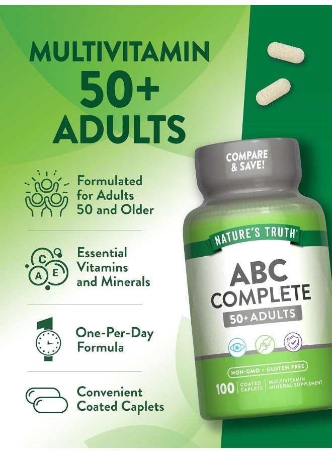 natures truth فيتامينات متعددة كاملة ABC للبالغين 50+ - Image 5