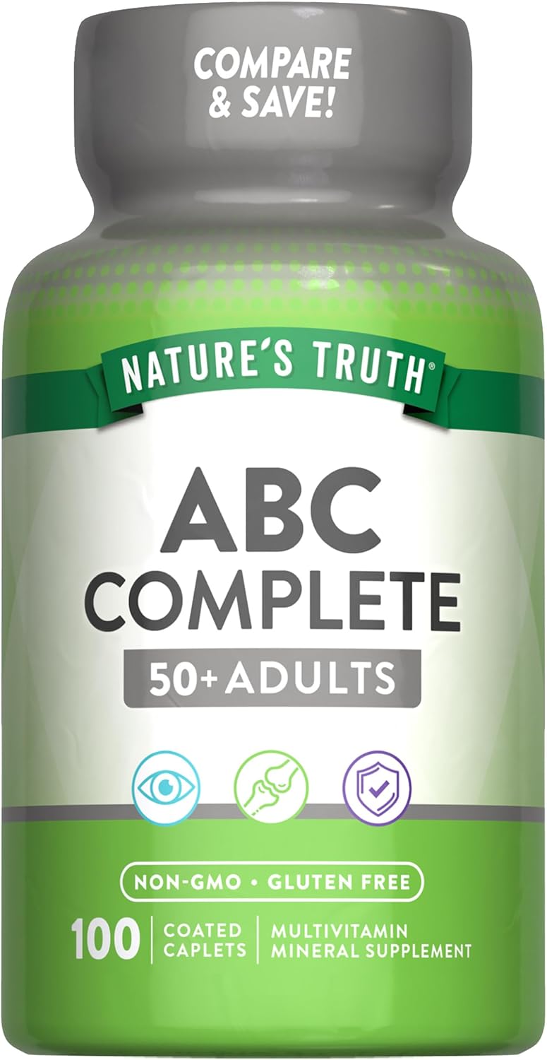 natures truth فيتامينات متعددة كاملة ABC للبالغين 50+ - Image 1
