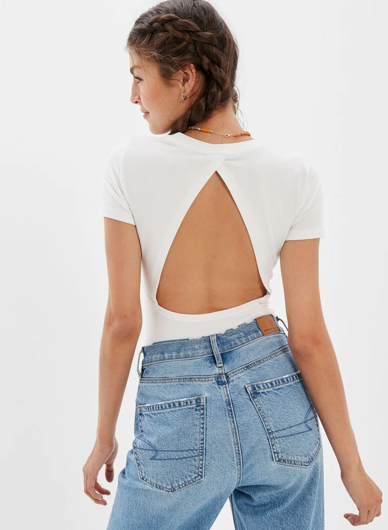 American Eagle High Leg Bodysuit