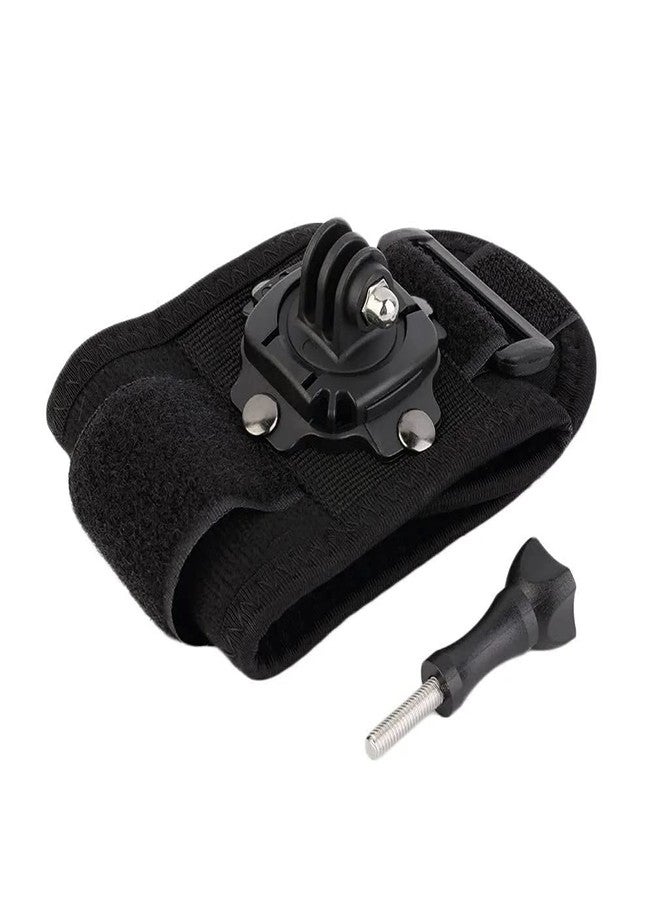 Action Pro 360 Degree Rotation Wrist Strap Hand Mount Compatible with GoPro Hero All Series 13 12 11 10 9 8 7 6 5 4 3 SJCAM Yi 4K EKEN Noise Play Action Camera - Image 1