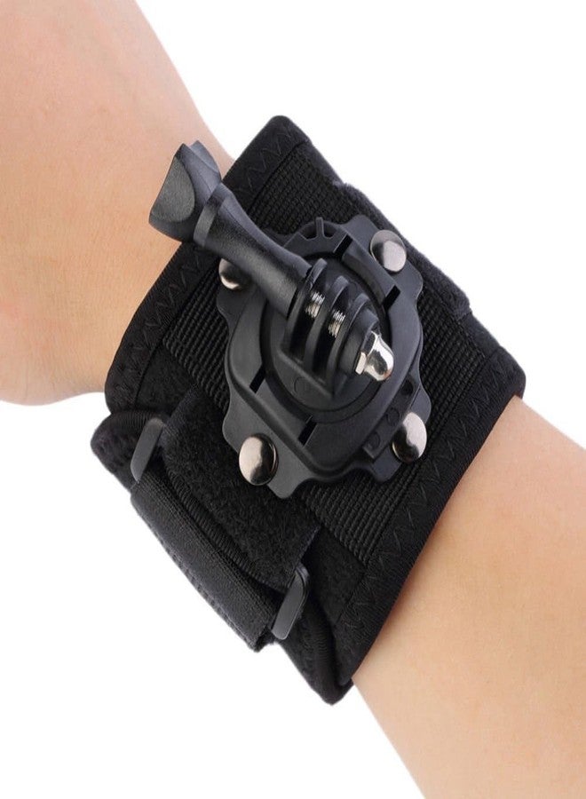 Action Pro 360 Degree Rotation Wrist Strap Hand Mount Compatible with GoPro Hero All Series 13 12 11 10 9 8 7 6 5 4 3 SJCAM Yi 4K EKEN Noise Play Action Camera - Image 3
