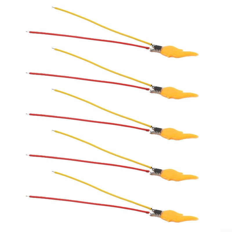 Flickering Flame LED Bulbs 5pk Simulated Candle Effect For Home Party Decoration - Image 5