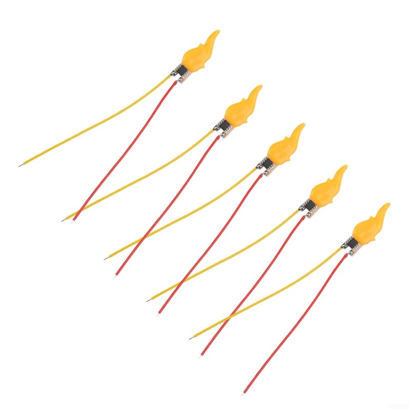 Flickering Flame LED Bulbs 5pk Simulated Candle Effect For Home Party Decoration - Image 4