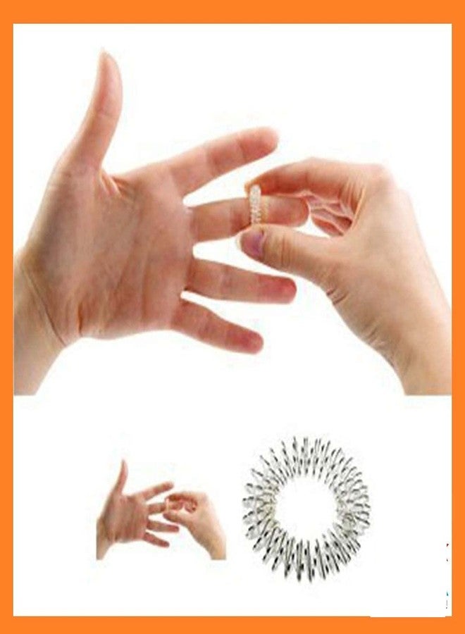 AHCS 20 Pcs Byol Magnet Medium, 20 Pcs Star Magnet Medium, 5 Pcs Sujok Finger Ring Genral & 2 Pieces Paper Tape .5 inch Sujok Acupuncture Therapy Kit - Image 3