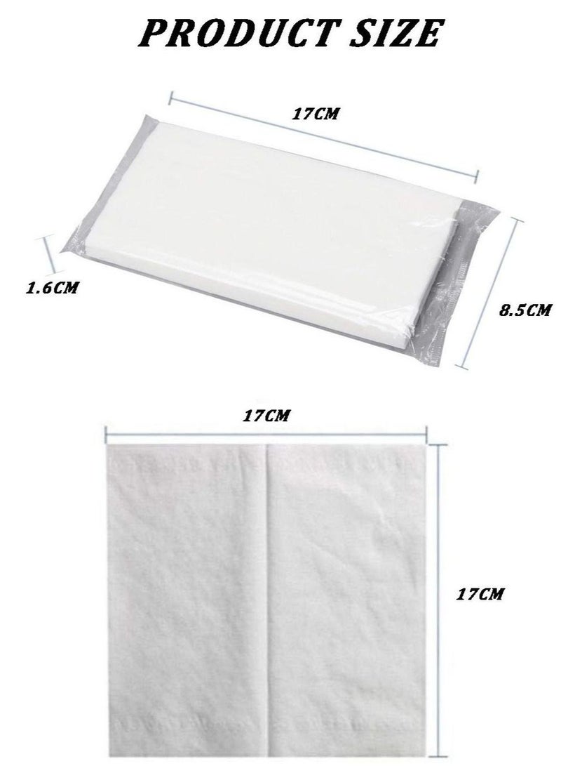 SYOSI Facial Tissue, Car Tissue Refill Pack Disposable 2-Ply Soft Portable Suitable for Wallet Travel Home 20 Packs, 100 Pulls/Pack  - Image 5