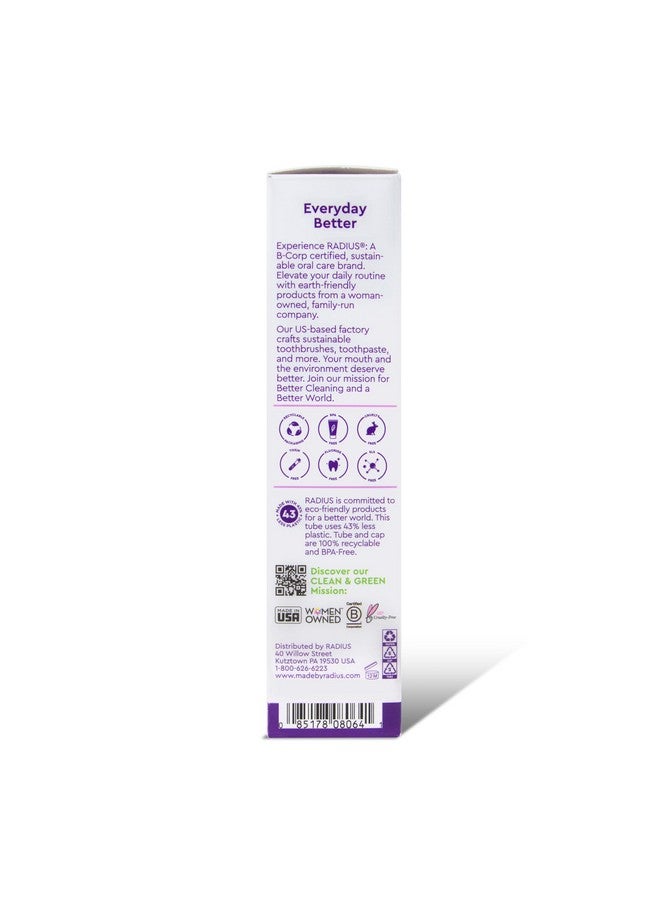 RADIUS ImmuniMinty Immune Support Toothpaste 2.5 Oz - Elderberry Mint - Pack of 1 - Image 2