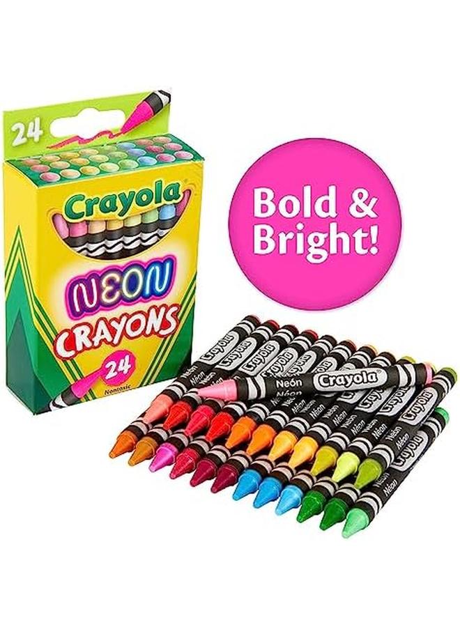 كرايولا 24 قيراط. أقلام تلوين نيون 1 قطعة - Image 4