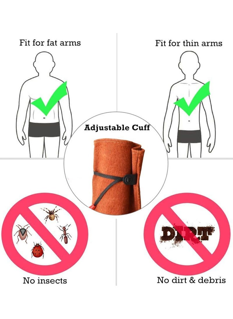 KASTWAVE Cactus Gloves Thorn Proof Gardening for Rose Pruning Cacti Handling Leather Garden Work For Women Men Yard Gardener Gifts - Image 3