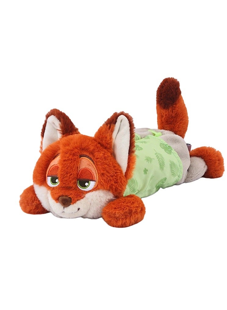 general Zootopia Nick Energetic Storage Pencil Case Cute Plush Pencil Case Can Be Given as a Gift to Fans and Friends