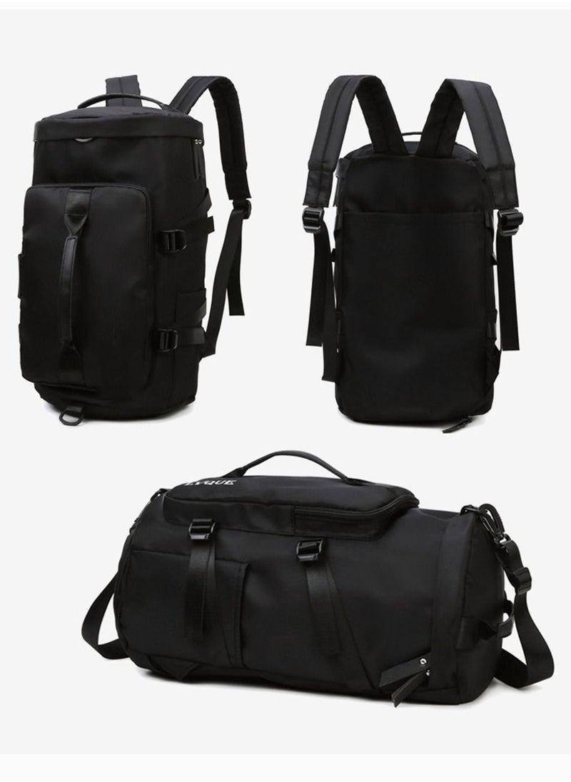 SYOSI - Sports Gym Bag, Lightweight Backpack, Large Travel Duffel Bags, Independent Shoe Compartment Dry and Wet Separation Sports Waterproof Rucksack for Fitness Weekend Camping - Image 1