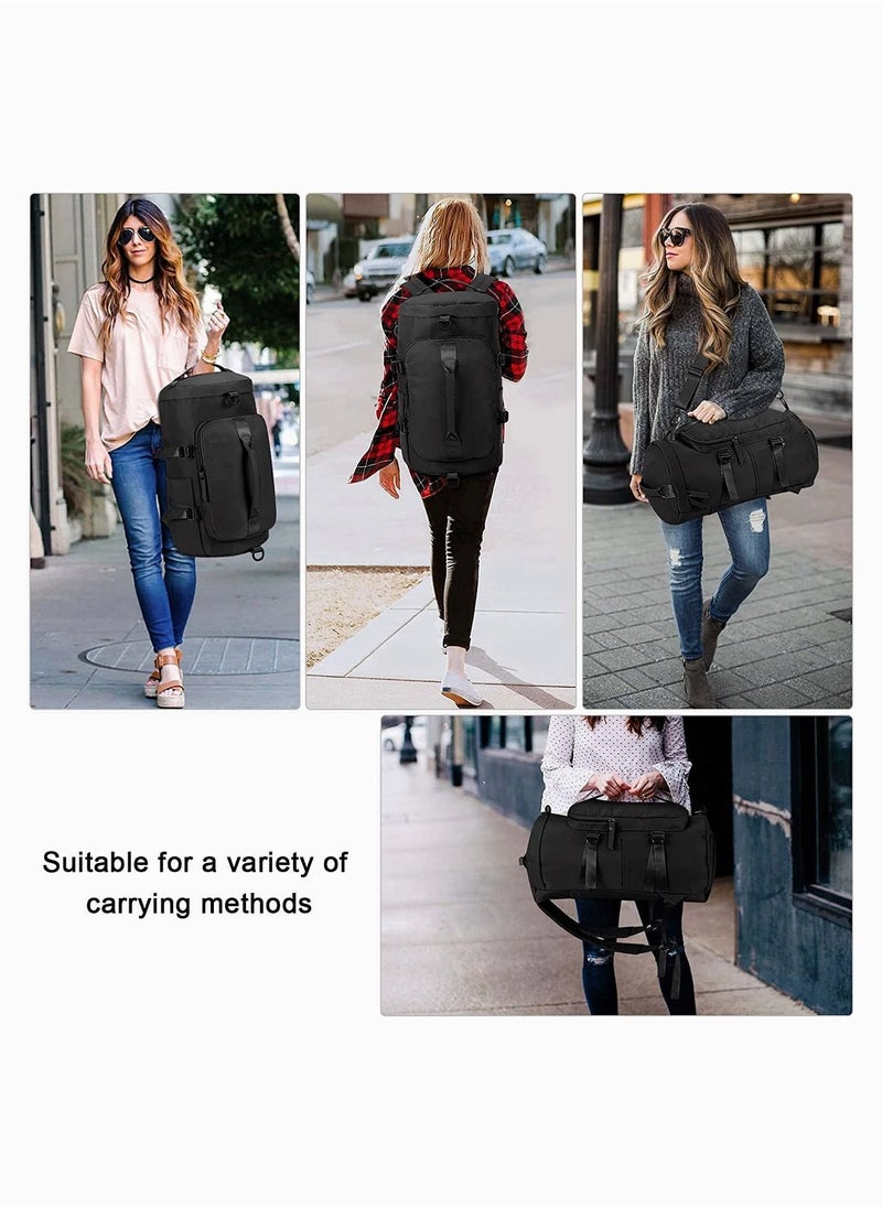 SYOSI - Sports Gym Bag, Lightweight Backpack, Large Travel Duffel Bags, Independent Shoe Compartment Dry and Wet Separation Sports Waterproof Rucksack for Fitness Weekend Camping - Image 1