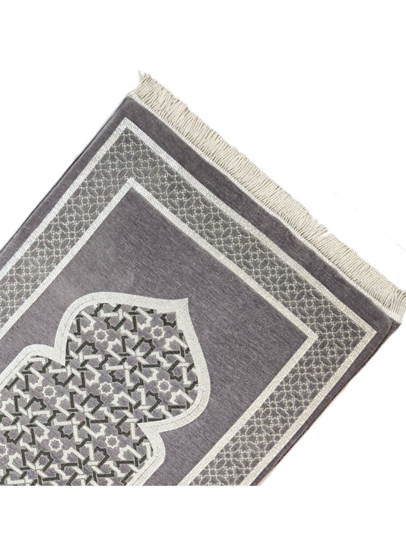 Museum Museum Large Size Memory Foam Prayer Mat. Turkish Comfortable Prayer Rug . Islamic Mihrab Design Sajadah with Foam.  - Image 4