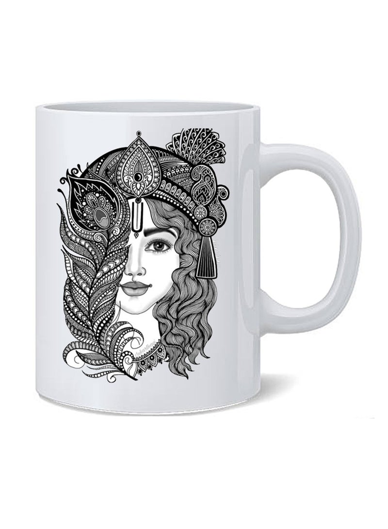Service Zone Digital Art Personalized Printed Mug Queen - Image 2