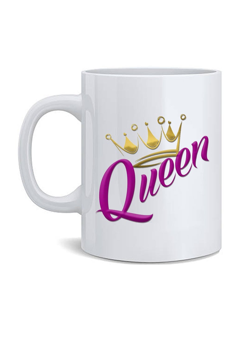 Service Zone Digital Art Personalized Printed Mug Queen - Image 3