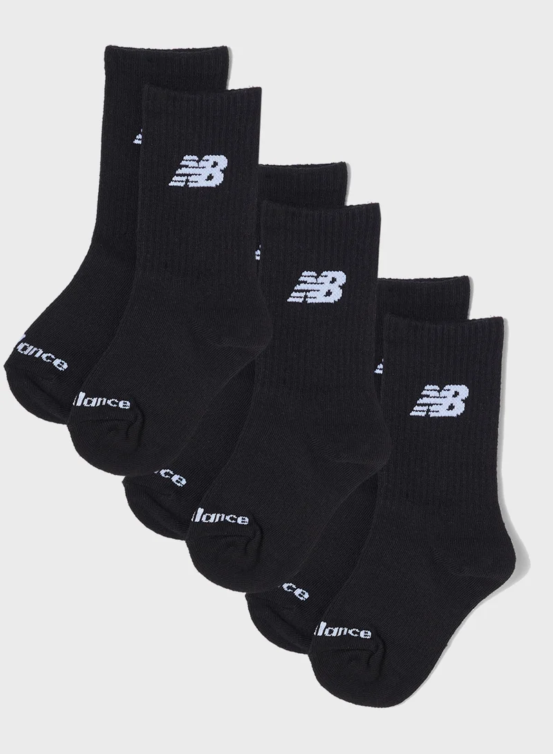 نيو بالانس 3 Pack Everyday Lightweight Crew Socks