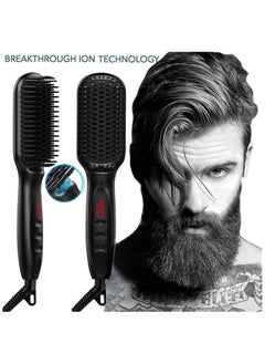 General Heating Straightening Comb Hair Straightener Brush Straightener Brush Beard Comb Styling Iron Smoothing Comb Mini Hair Straightener  - Image 5