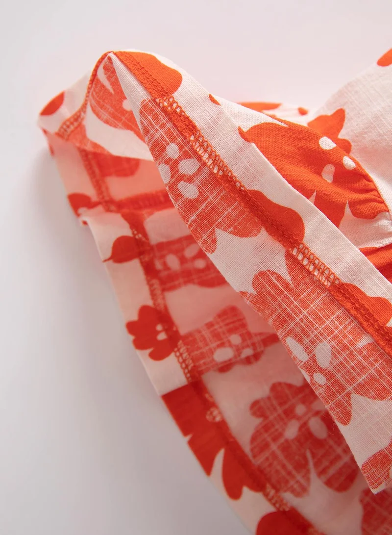 DeFacto Kids Floral Print Dress