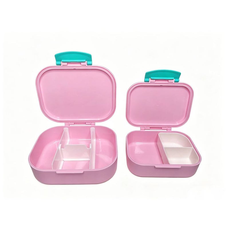 Bonbon - 4-Compartment Kids Lunch Box - Unicorn - 2 Pc Set - Image 5