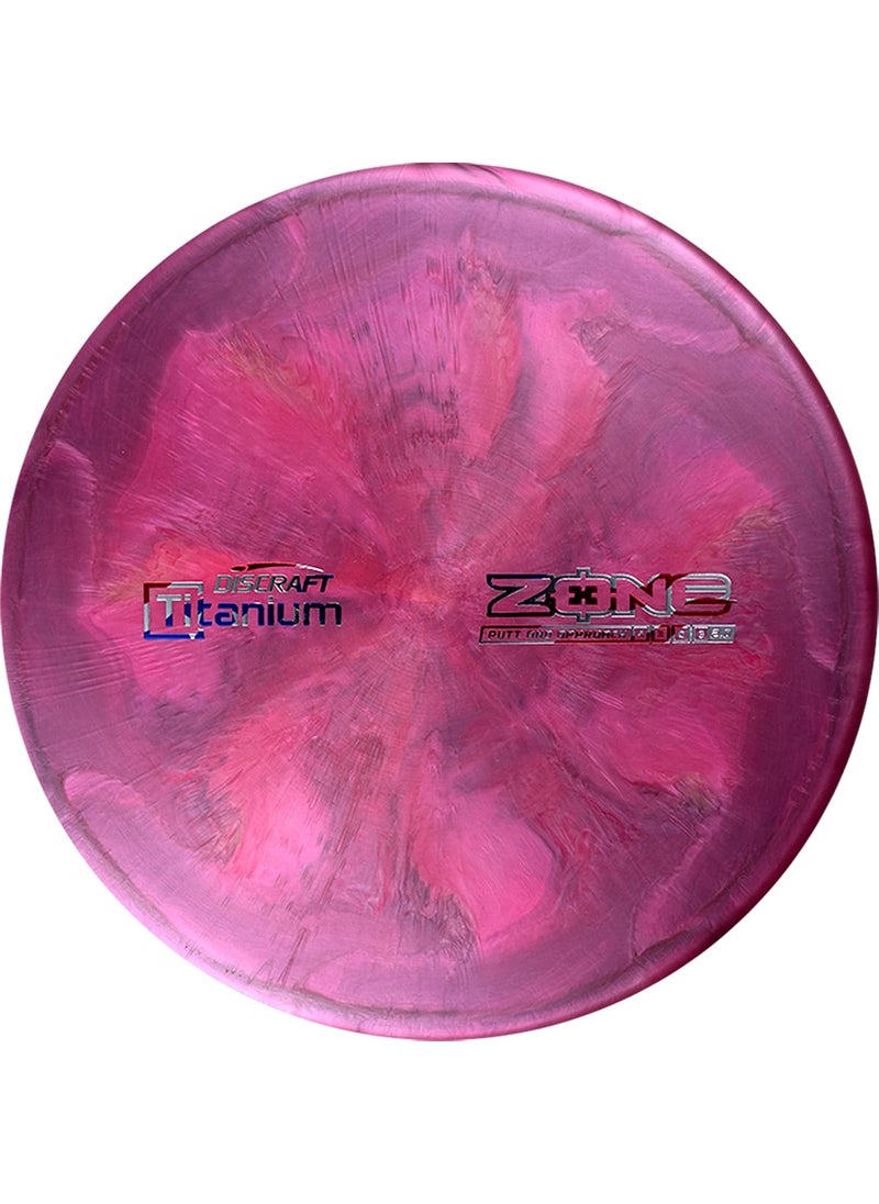 Discraft Discraft Swirl TI Zone 173174 Gram Putt and Approach Disc Golf Disc  - Image 2