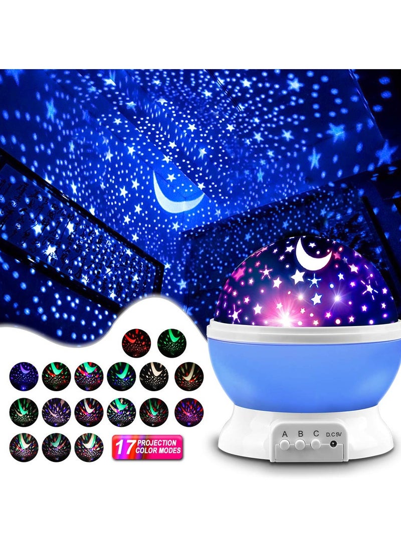 Star Projector, Durable And Portable Night Light Lamp, Lightweight And Compact Projection Lamp, Noiseless Colorful LED Starry Sky Lamp For Kids Bedroom Decor, (1pc, Black) - Image 3
