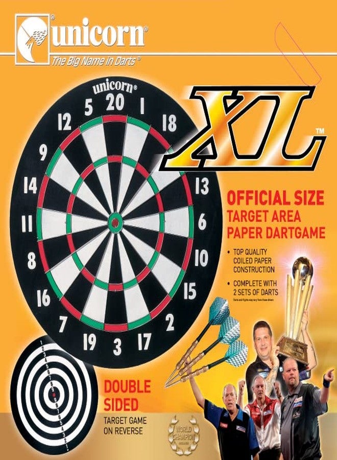 يونيكورن (لوحة رمي السهام الورقية يونيكورن XL مقاس 15 بوصة × 1/2 بوصة) - Image 2