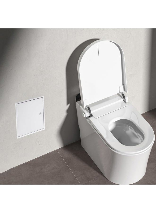 EASY-EXS Access Door Panel 12 x 12 Plastic. Max Service Opening 10x10 Drywall Wall Ceiling Panel. Electric and Plumbing Service Doors. Wall Ceiling Hole Cover Plate (Regular 12"x12") - Image 5