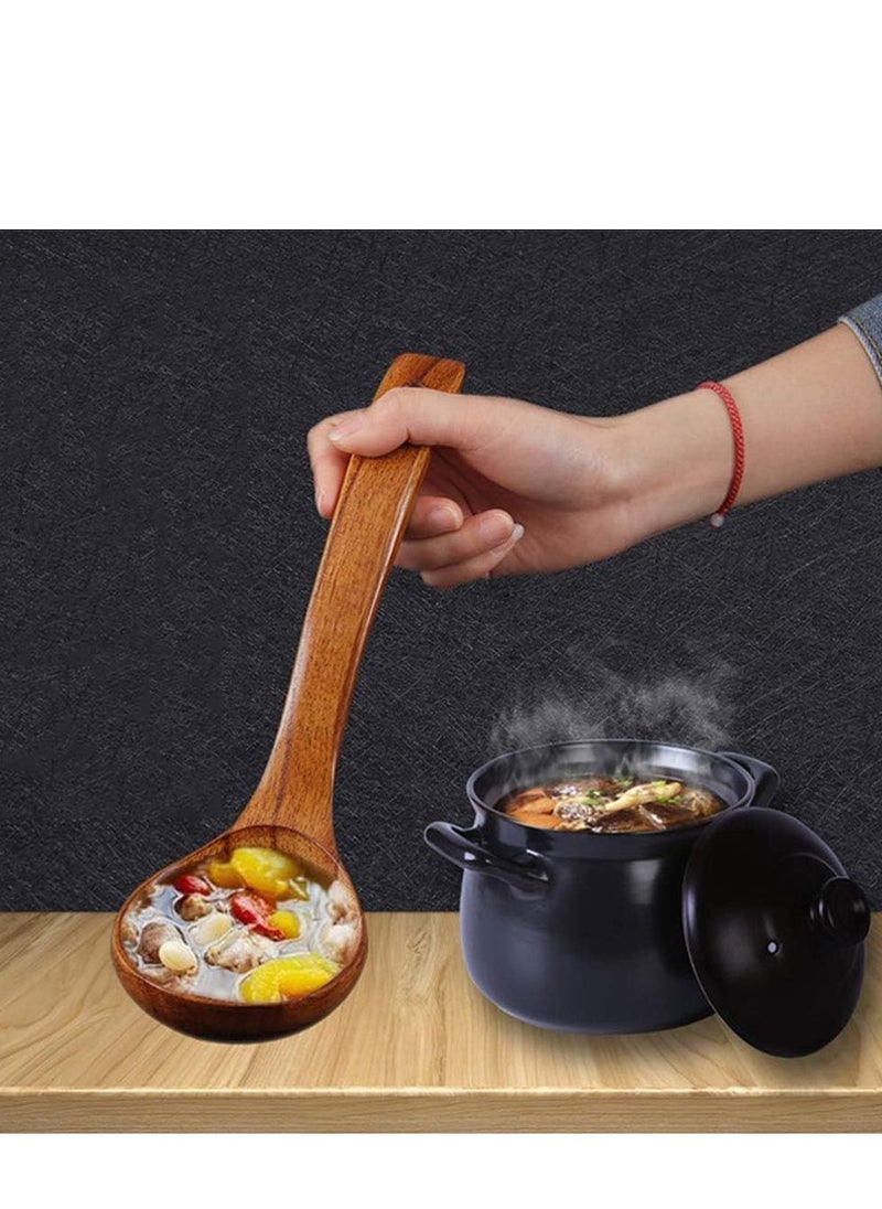 Generic Wooden Soup Ladle – Natural Wood Soup Spoon  - Image 2