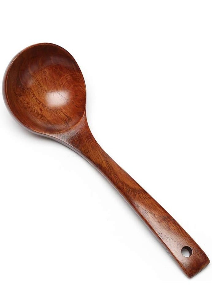 Generic Wooden Soup Ladle – Natural Wood Soup Spoon  - Image 3