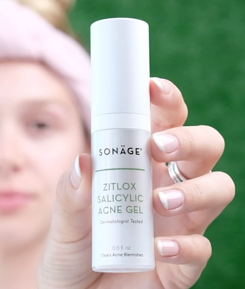 Sonage Zitlox Salicylic Acne Gel: Spot Treatment with Tea Tree Oil | Clears Acne Blemishes | Benzoyl Peroxide Alternative - Image 4