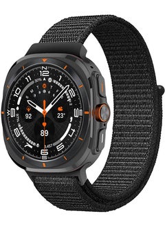 ZORE Galaxy Watch Ultra 47MM Krd-03 Mesh Strap-Dark Black  - Image 1