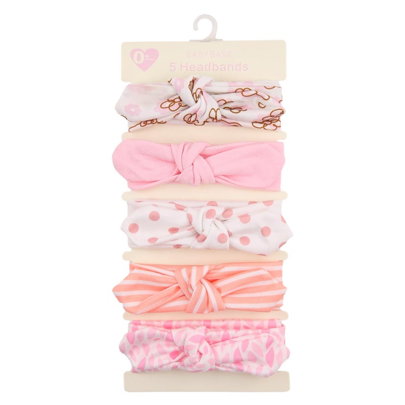 KIDOCHEESE Baby Headbands Soft Stretchy Baby Girl Bows Newborn Infant Toddler Headwrap Hair Accessories - Image 3